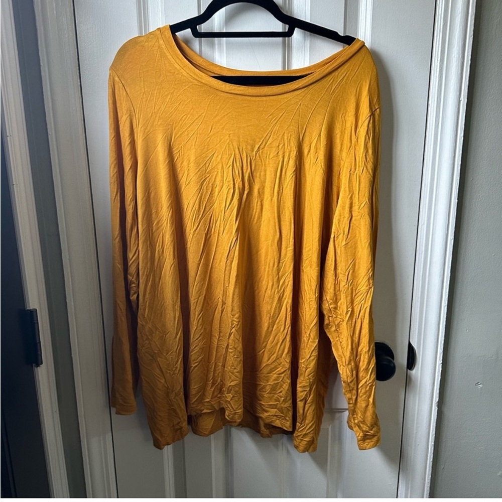Mustard Yellow Women's Top